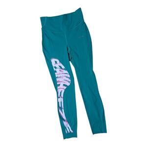 Lululemon Seawheeze Base Pace HR Maldives Green High Rise Athletic Leggings 6